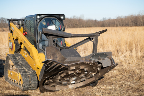 Paladin Attachments | Bradco | High-Flow Forestry Disk Mulcher for sale at H&M Equipment Co., Inc. New York