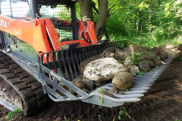 Paladin Attachments Bradco SS Rock Bucket for sale at H&M Equipment Co., Inc. New York