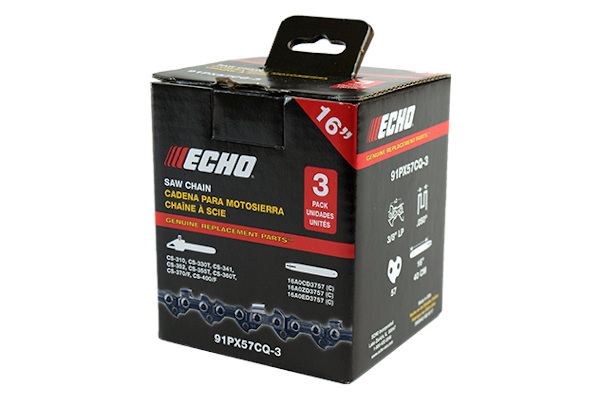Echo | 3-Pack Chains | Model 16" – 3 Pack Chain - 91PX57CQ-3 for sale at H&M Equipment Co., Inc. New York