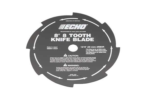 Echo 8-Tooth Grass & Weed Blade - 69600120331 for sale at H&M Equipment Co., Inc. New York