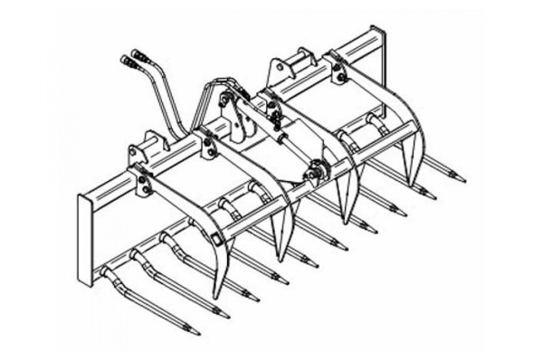 Paladin Attachments | FFC | Manure Forks for sale at H&M Equipment Co., Inc. New York