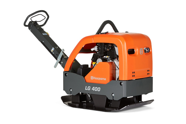 Husqvarna | Forward and Reversible Plate Compactors | Model LG 400 (Diesel) for sale at H&M Equipment Co., Inc. New York