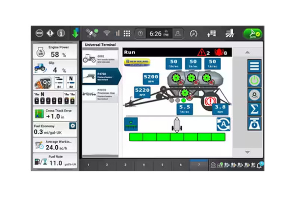 New Holland | ISOBUS Application Control | Model PLM ISOBUS: Universal terminal (UT) and Task Controller for sale at H&M Equipment Co., Inc. New York