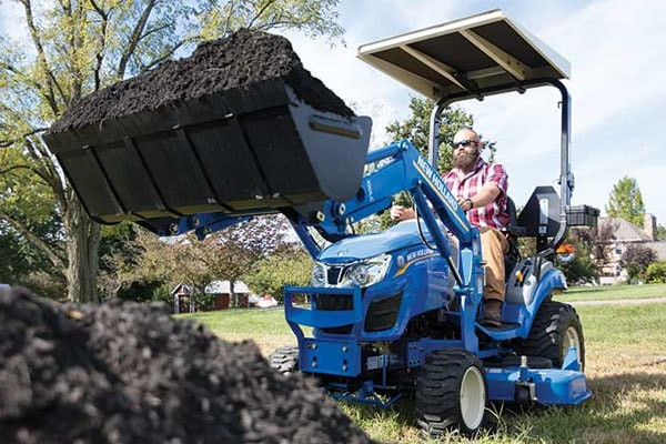 New Holland WORKMASTER 25S Open-Air + 100LC LOADER for sale at H&M Equipment Co., Inc. New York