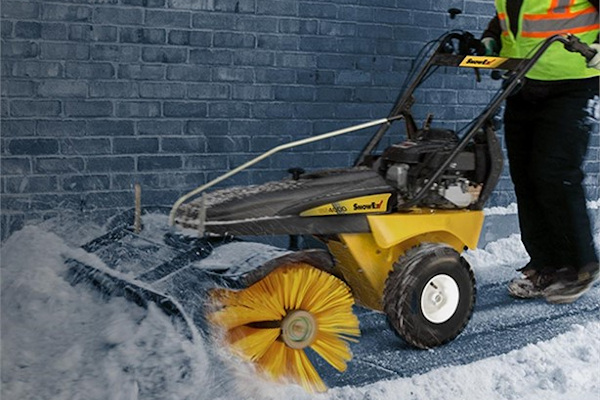 SnowEx | Sidewalks | SS-4000 Rotary Broom for sale at H&M Equipment Co., Inc. New York