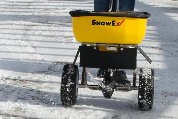 SnowEx | Sidewalks | Walk-Behind Broadcast Spreaders for sale at H&M Equipment Co., Inc. New York