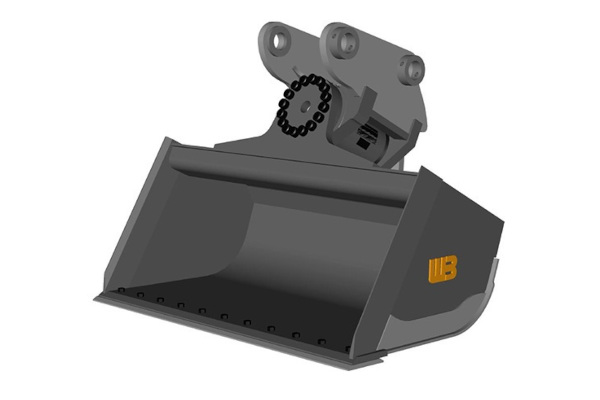 WERK-BRAU | Mini Excavator & Backhoe | Model ACTUATOR TILT DITCHING BUCKET for sale at H&M Equipment Co., Inc. New York