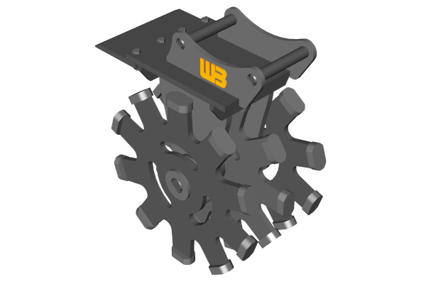 WERK-BRAU WHEEL COMPACTOR for sale at H&M Equipment Co., Inc. New York