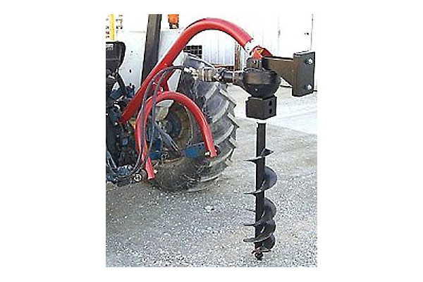 Worksaver | Post Hole Digger | Models 614HC, 624HC 3-pt. Hydraulic Post Hole Digger for sale at H&M Equipment Co., Inc. New York