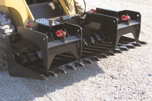 Worksaver | Low Profile Tine Grapple | Model LPTG-72A for sale at H&M Equipment Co., Inc. New York