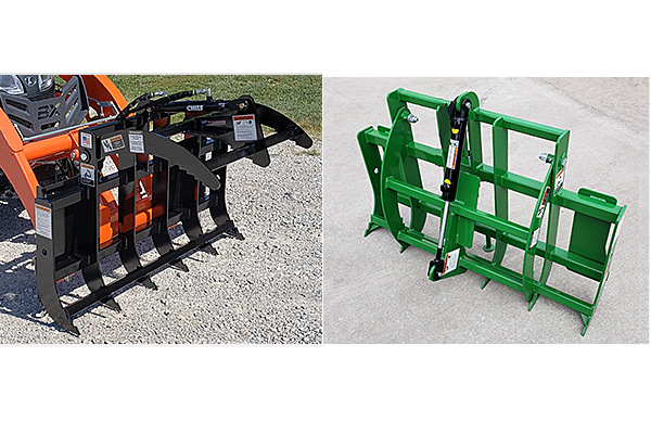 Worksaver | Material Handling | Sub-Compact Tractor Mini Tine Grapple for sale at H&M Equipment Co., Inc. New York